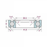 FBI P08F Headset Bearing